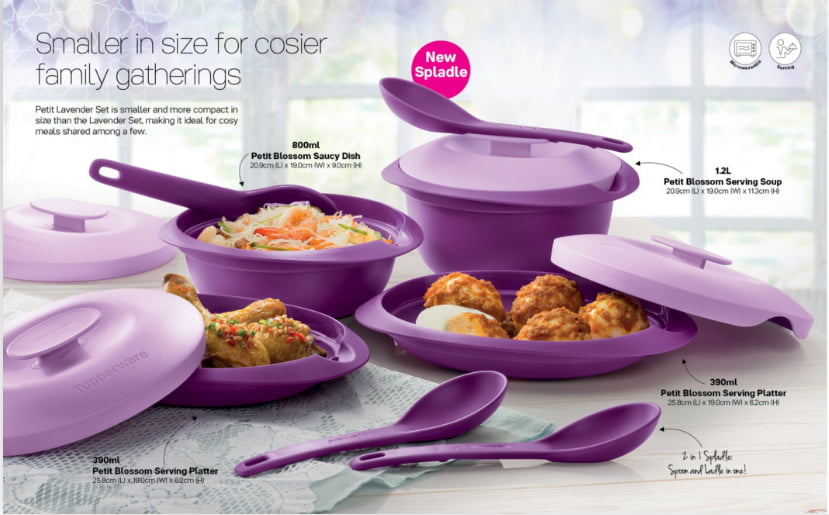 Tupperware containers & meal sets