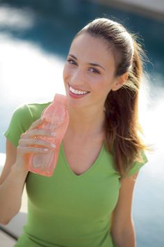 Eco drinking Tupperware bottles