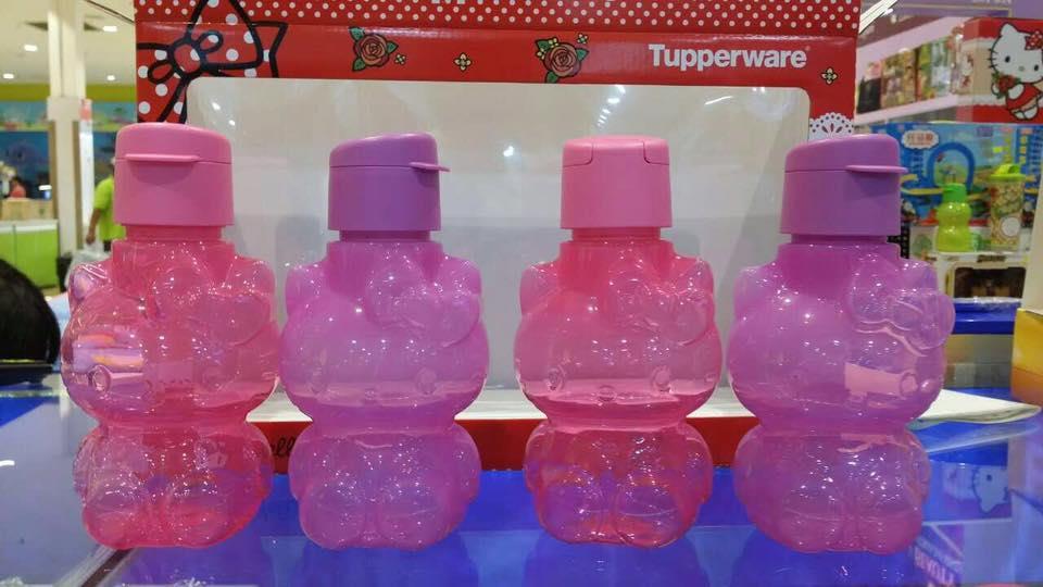 Tupperware bottles Hello Kitty