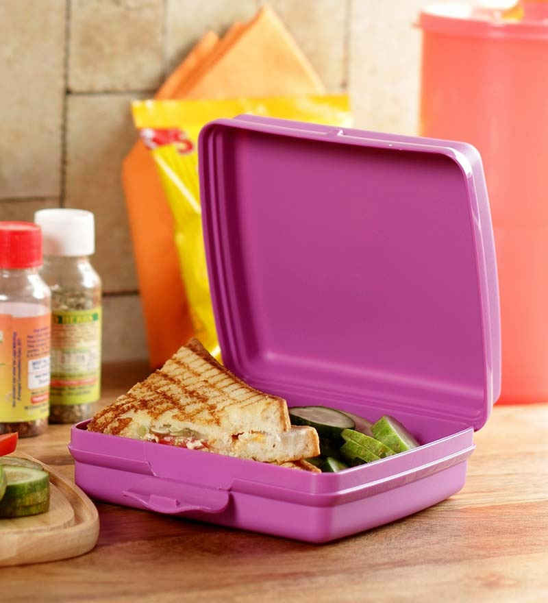 Tupperware containers for sandwiches