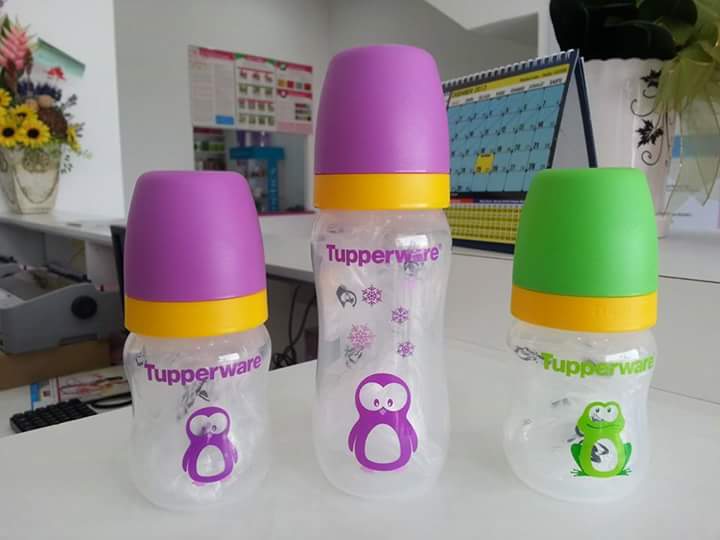 Tupperware bottles for infants