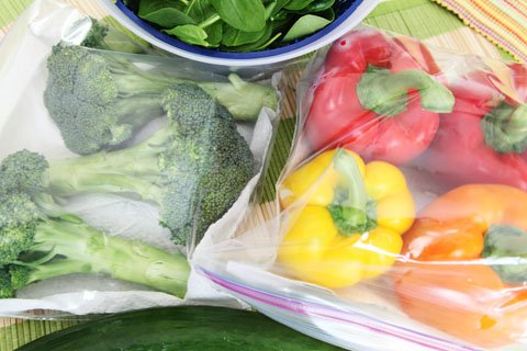 Dont store vegetables in polythene