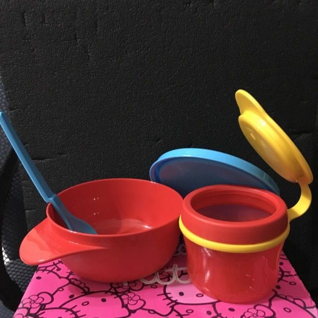 snack cup and bowl