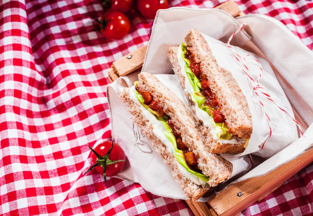 Wrap sandwiches to keep them fresh longer