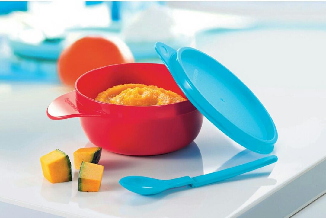 Tupperware storage box for baby food