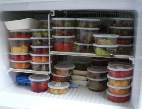 Tupperware Storage containers for freezer