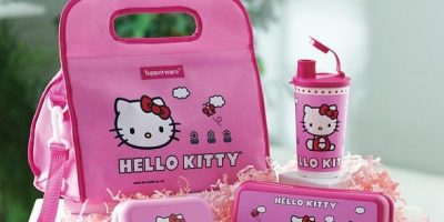 Hello Kitty Tupperware Lunch Set