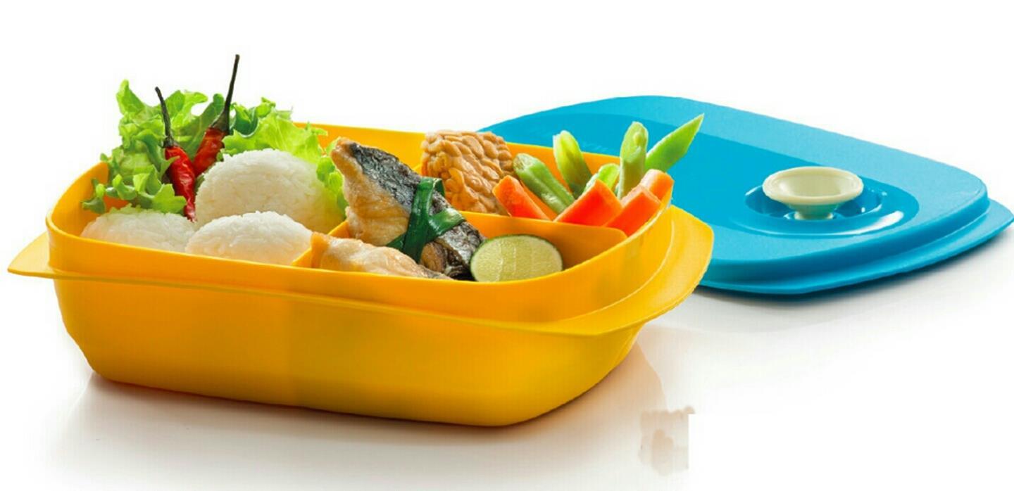 Portion Control Tupperware Lunch Box