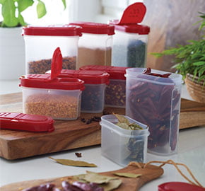 Tupperware storage Spice set