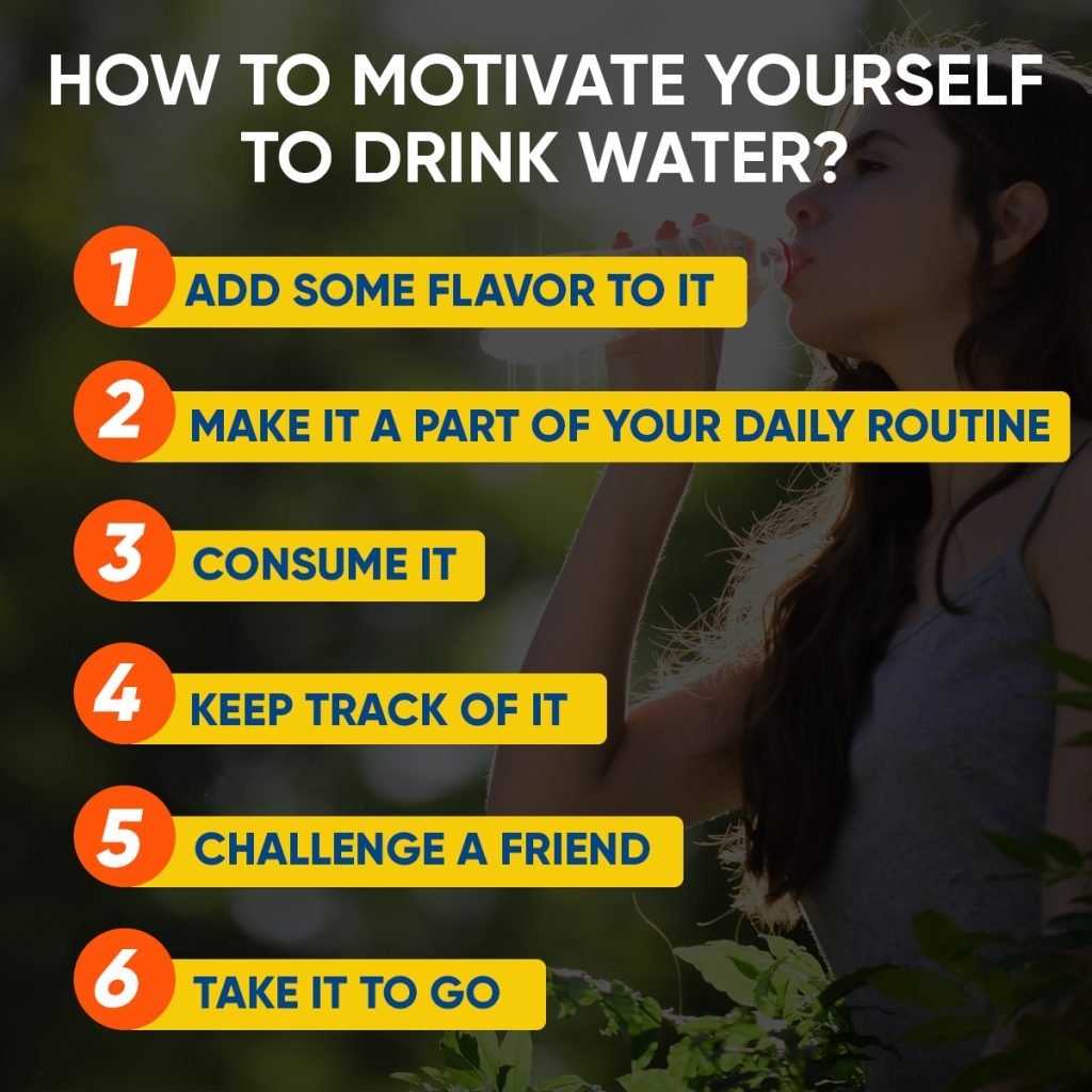 How To Motivate Yourself To Drink Water?