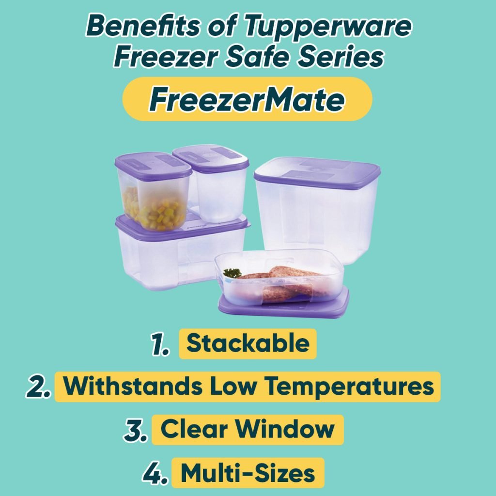 tupperware freezer safe