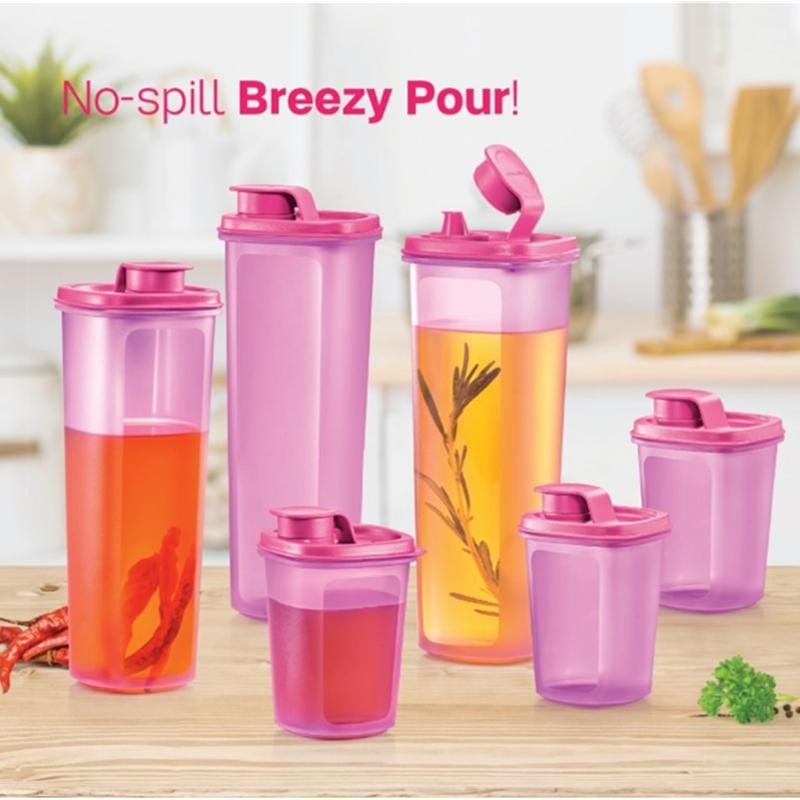 Tupperware containers breezy pour