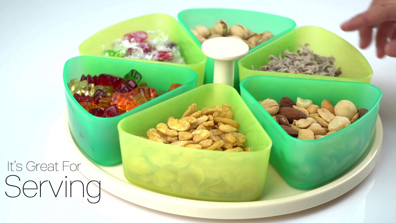 tupperware containers carousel set 