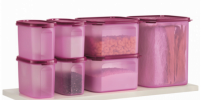 Tupperware canister set